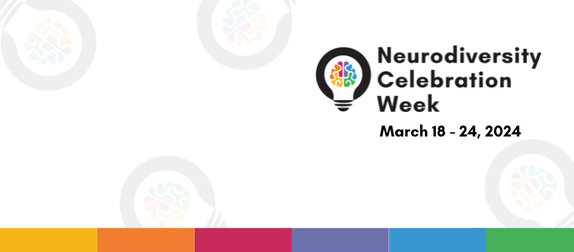 Neurodiversity Celebration Week 2024 banner